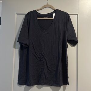 Lane Bryant Perfect Sleeve V-Neck Tee